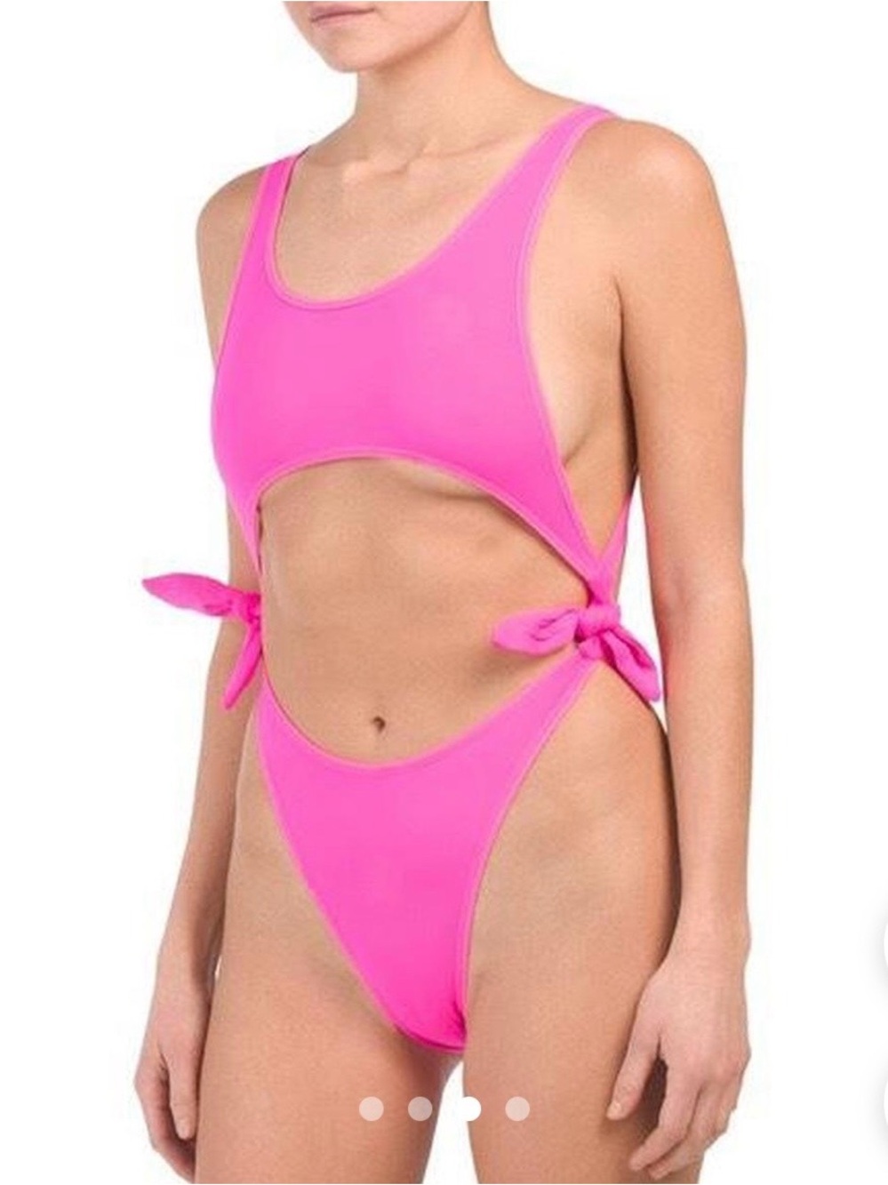 KENDALL + KYLIE x Revolve One-Piece Swimsuit in Neon Pink